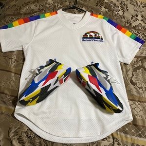 Jersey with matching shoes